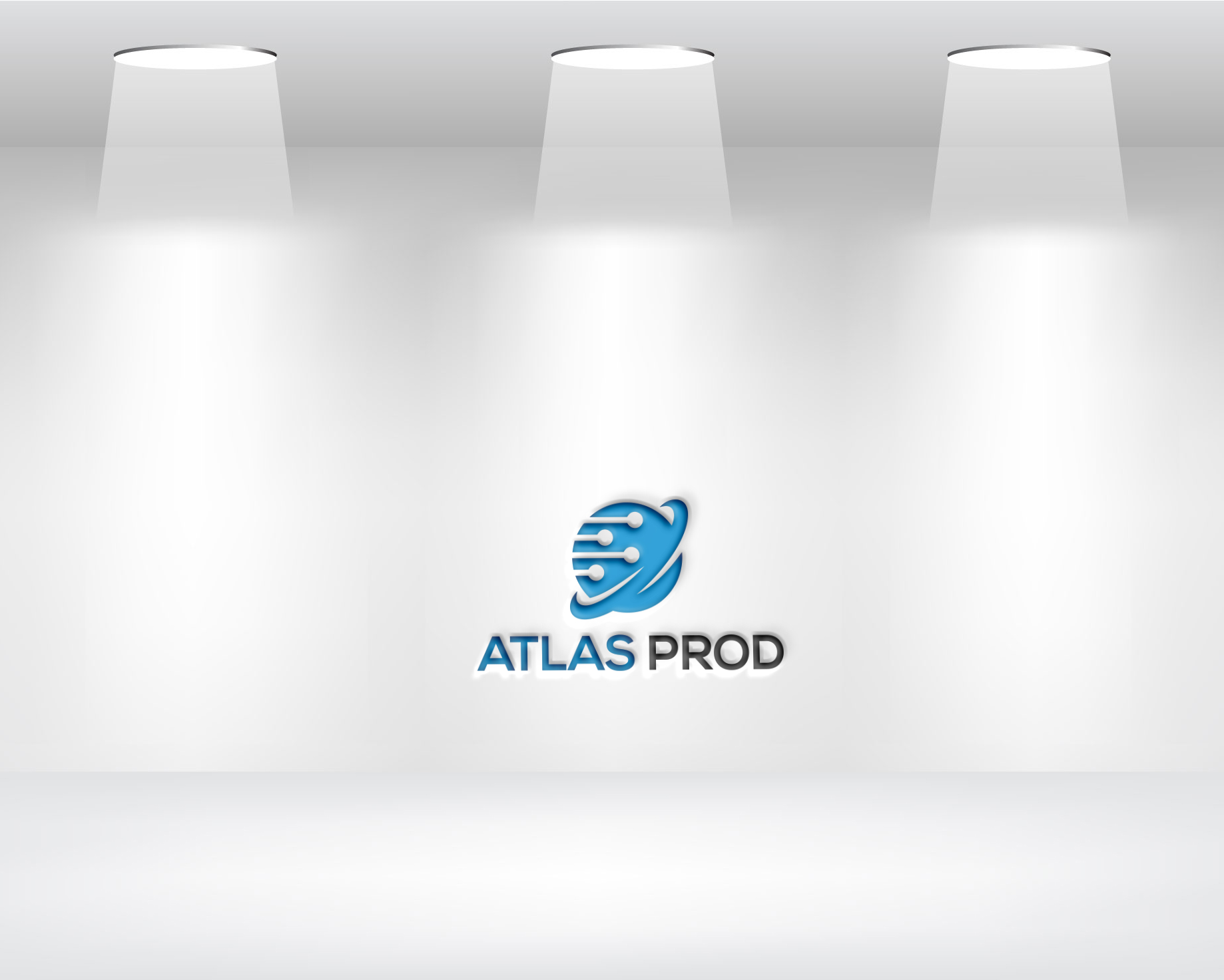 Logo Design by Daniel Khan for Atlas Prod | Design #33892925