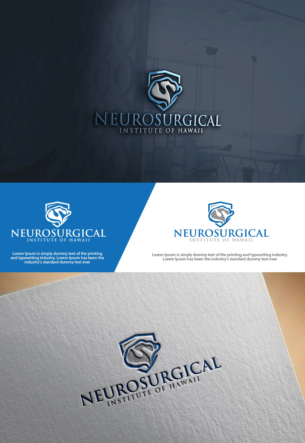 Logo Design by sulemani  creation for Neurosurgical Institute of Hawaii | Design #33900270