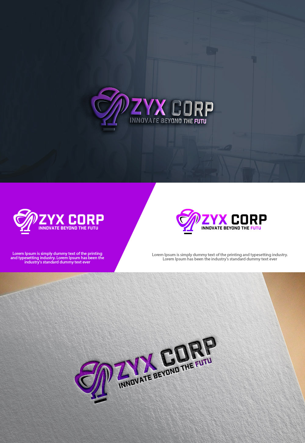 Logo Design by sulemani  creation for ZYX Corp | Design #33900273