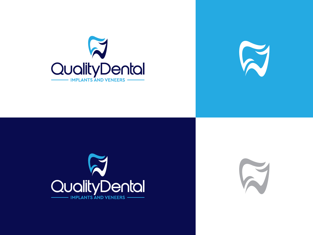 Logo Design by 439 Creations for Quality Dental Care | Design #33893628