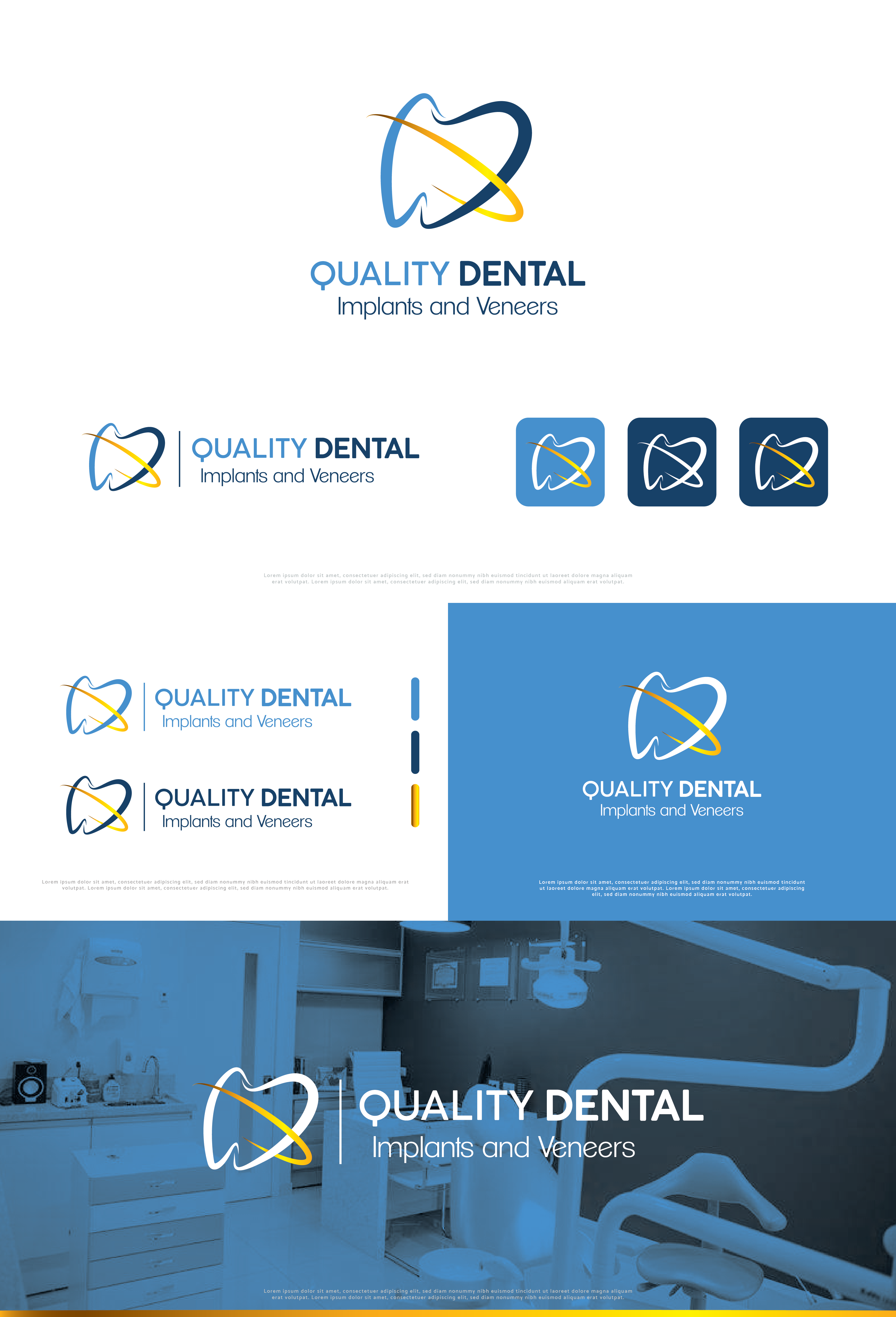 Logo Design by Gabriel T. Marques for Quality Dental Care | Design #33934108