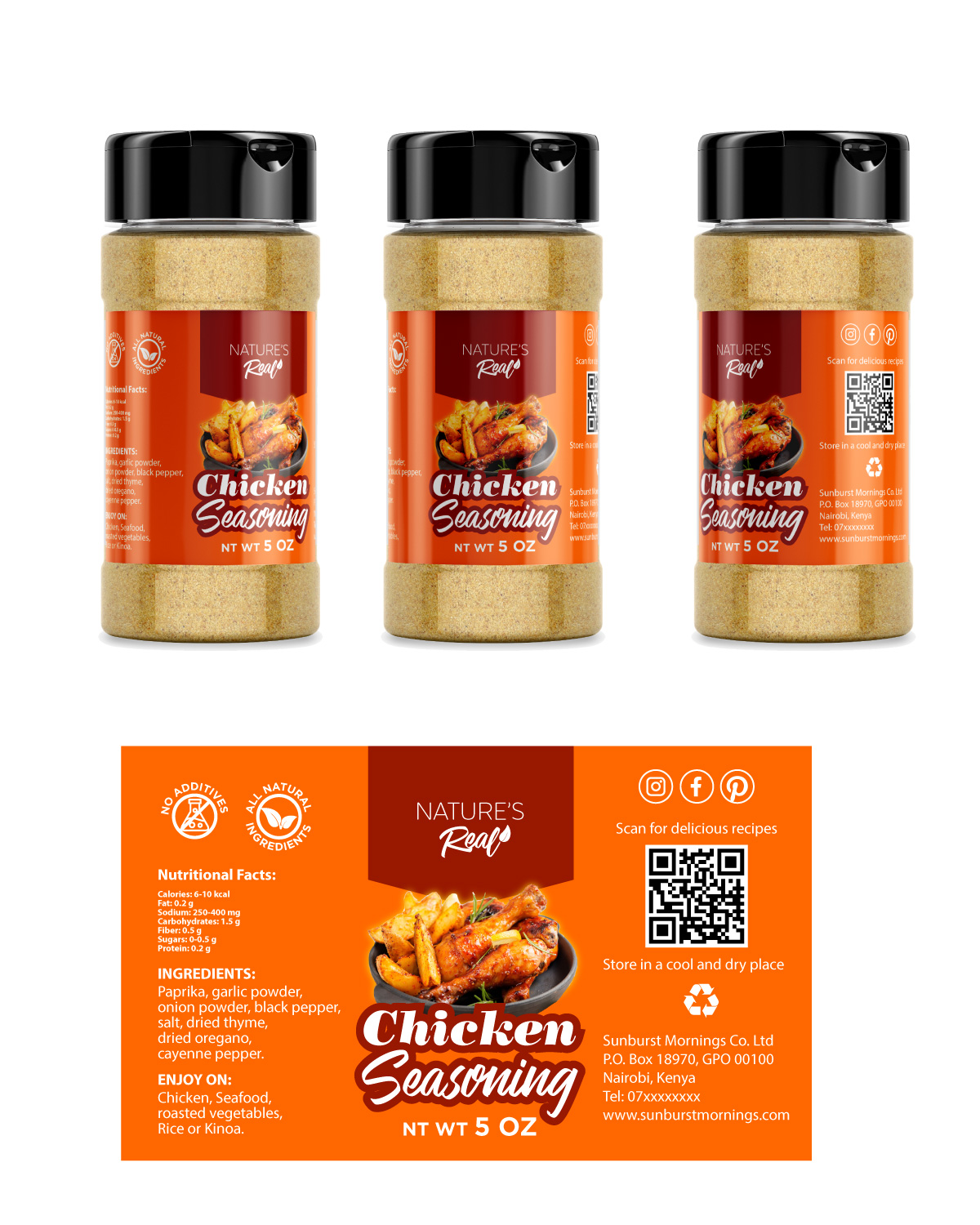 Packaging Design by Sergio Coelho for Sunburst Mornings Co. Ltd | Design #33911801