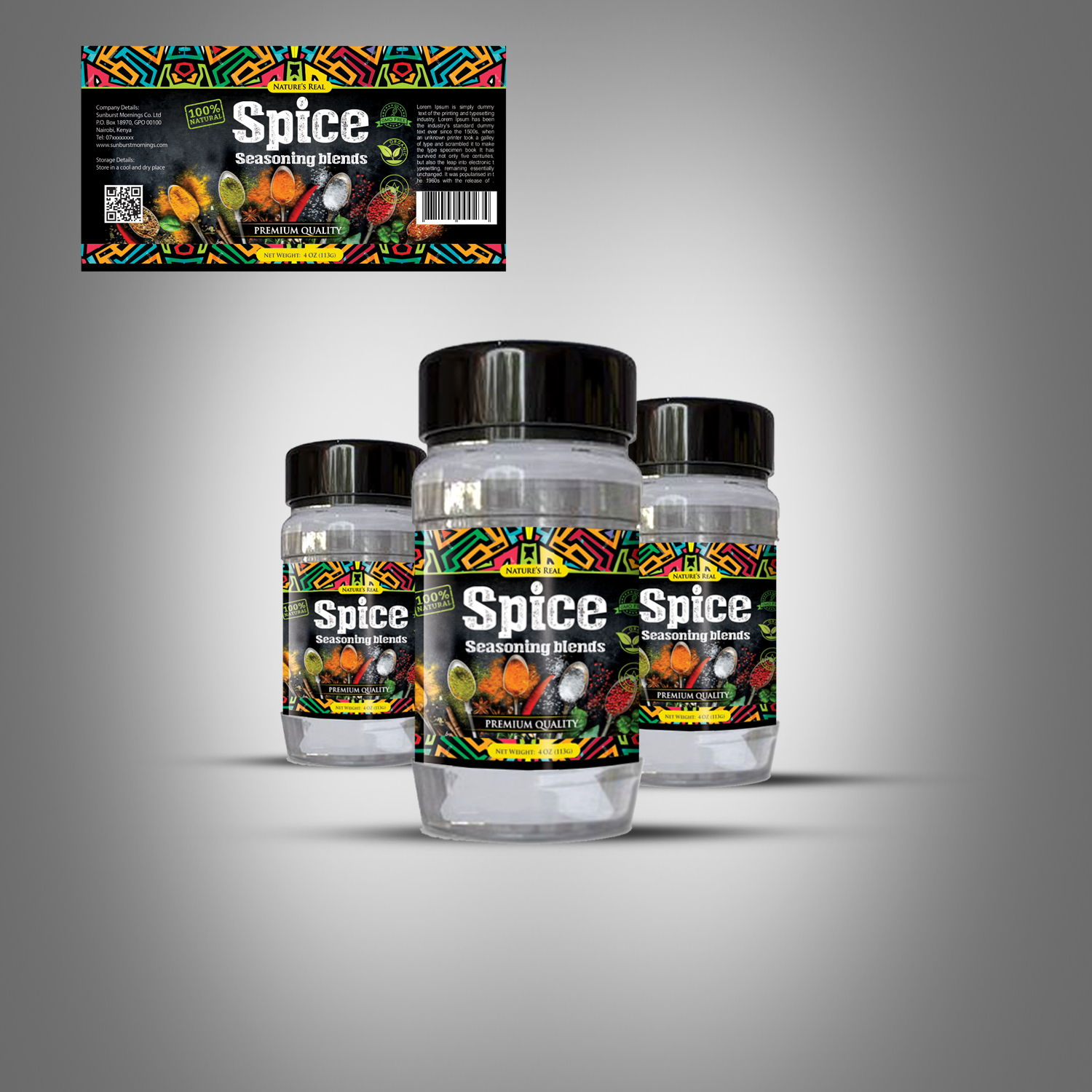 Packaging Design by slavisa_ves for Sunburst Mornings Co. Ltd | Design #33944753