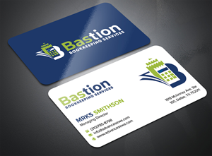 Business Card Design by sadikul islam for Bastion Bookkeeping Services | Design: #33895695