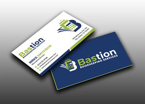 Business Card Design by sadikul islam for Bastion Bookkeeping Services | Design: #33895808