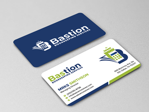 Diseño de Tarjeta de Presentación por sadikul islam para Bastion Bookkeeping Services | Diseño: #33895811