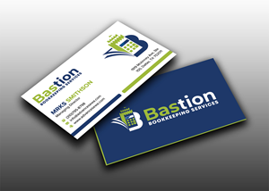 Diseño de Tarjeta de Presentación por sadikul islam para Bastion Bookkeeping Services | Diseño: #33895816