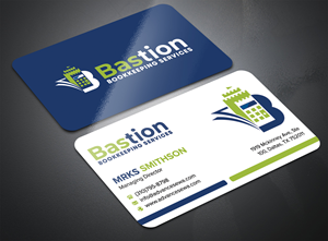 Diseño de Tarjeta de Presentación por sadikul islam para Bastion Bookkeeping Services | Diseño: #33895817