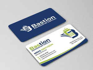 Diseño de Tarjeta de Presentación por sadikul islam para Bastion Bookkeeping Services | Diseño: #33895883