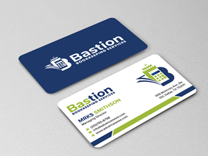 Diseño de Tarjeta de Presentación por sadikul islam para Bastion Bookkeeping Services | Diseño: #33895907