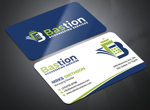 Diseño de Tarjeta de Presentación por sadikul islam para Bastion Bookkeeping Services | Diseño: #33895911