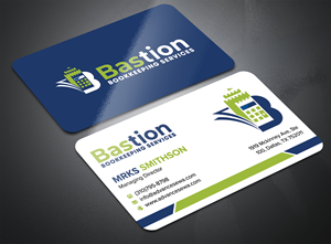 Diseño de Tarjeta de Presentación por sadikul islam para Bastion Bookkeeping Services | Diseño: #33895913
