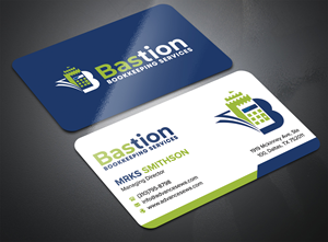 Diseño de Tarjeta de Presentación por sadikul islam para Bastion Bookkeeping Services | Diseño: #33895918