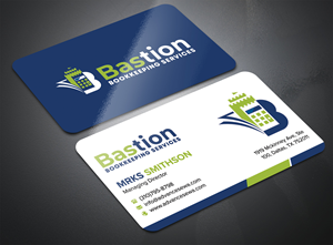 Diseño de Tarjeta de Presentación por sadikul islam para Bastion Bookkeeping Services | Diseño: #33896476