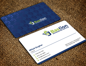 Business Card Design by Graphixpointt for Bastion Bookkeeping Services | Design: #33902942
