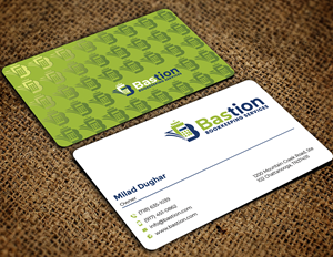 Business Card Design by Graphixpointt for Bastion Bookkeeping Services | Design: #33902998