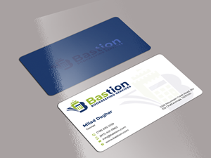 Business Card Design by Graphixpointt for Bastion Bookkeeping Services | Design: #33903517