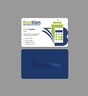 Business Card Design by Graphixpointt for Bastion Bookkeeping Services | Design: #33903610