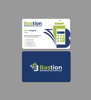 Business Card Design by Graphixpointt for Bastion Bookkeeping Services | Design: #33903611