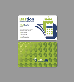 Business Card Design by Graphixpointt for Bastion Bookkeeping Services | Design: #33903612