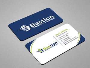 Diseño de Tarjeta de Presentación por Expert Bappy para Bastion Bookkeeping Services | Diseño: #33895102