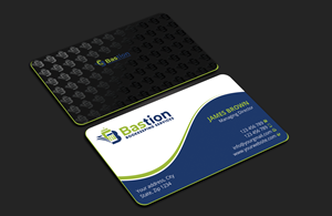 Diseño de Tarjeta de Presentación por Expert Bappy para Bastion Bookkeeping Services | Diseño: #33899233