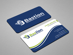 Business Card Design by Expert Bappy for Bastion Bookkeeping Services | Design: #33900191