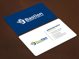 Business Card Design by Sun Moon Graphic Designer for Bastion Bookkeeping Services | Design #33900283