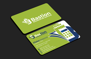Diseño de Tarjeta de Presentación por DesignerShahadat para Bastion Bookkeeping Services | Diseño: #33894058