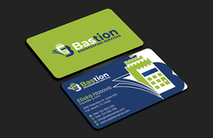 Diseño de Tarjeta de Presentación por DesignerShahadat para Bastion Bookkeeping Services | Diseño: #33894061