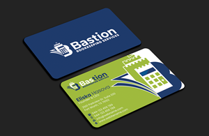 Diseño de Tarjeta de Presentación por DesignerShahadat para Bastion Bookkeeping Services | Diseño: #33894072