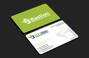 Business Card Design by DesignerShahadat for Bastion Bookkeeping Services | Design: #33894749