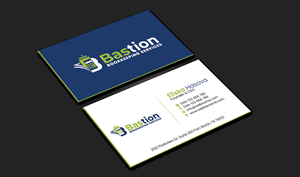 Business Card Design by DesignerShahadat for Bastion Bookkeeping Services | Design: #33894758