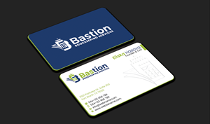 Business Card Design by DesignerShahadat for Bastion Bookkeeping Services | Design: #33894765