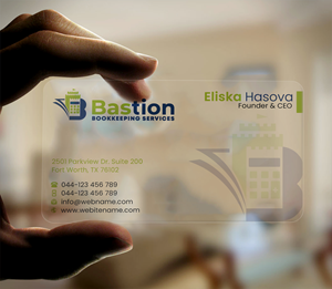 Business Card Design by DesignerShahadat for Bastion Bookkeeping Services | Design: #33894767