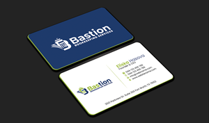 Business Card Design by DesignerShahadat for Bastion Bookkeeping Services | Design: #33894778