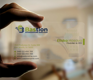 Business Card Design by DesignerShahadat for Bastion Bookkeeping Services | Design: #33894782