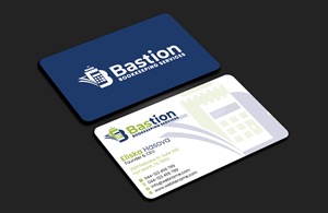 Diseño de Tarjeta de Presentación por DesignerShahadat para Bastion Bookkeeping Services | Diseño: #33895616
