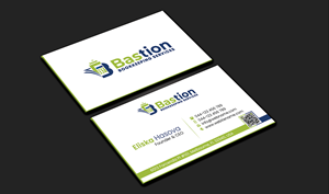 Diseño de Tarjeta de Presentación por DesignerShahadat para Bastion Bookkeeping Services | Diseño: #33897060