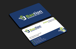 Diseño de Tarjeta de Presentación por DesignerShahadat para Bastion Bookkeeping Services | Diseño: #33901132