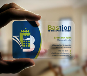 Business Card Design by INDIAN_Ashok for Bastion Bookkeeping Services | Design: #33901525