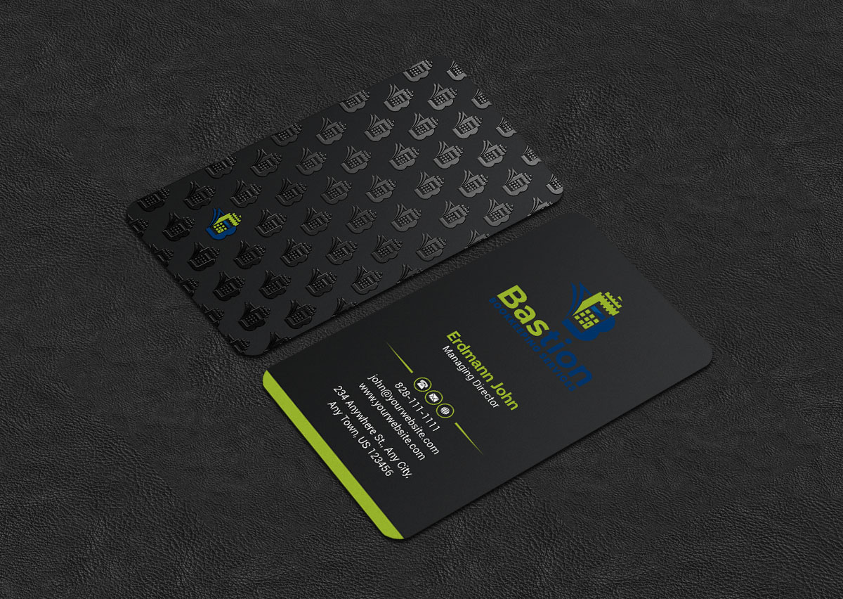 Business Card Design by INDIAN_Ashok for Bastion Bookkeeping Services | Design #33901528