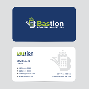 Business Card Design by H4R5Z for Bastion Bookkeeping Services | Design: #33893845