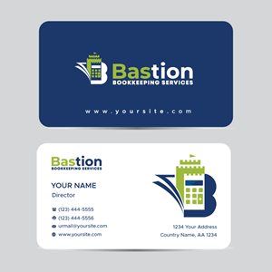 Business Card Design by H4R5Z for Bastion Bookkeeping Services | Design: #33893914