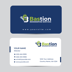 Business Card Design by H4R5Z for Bastion Bookkeeping Services | Design: #33893984