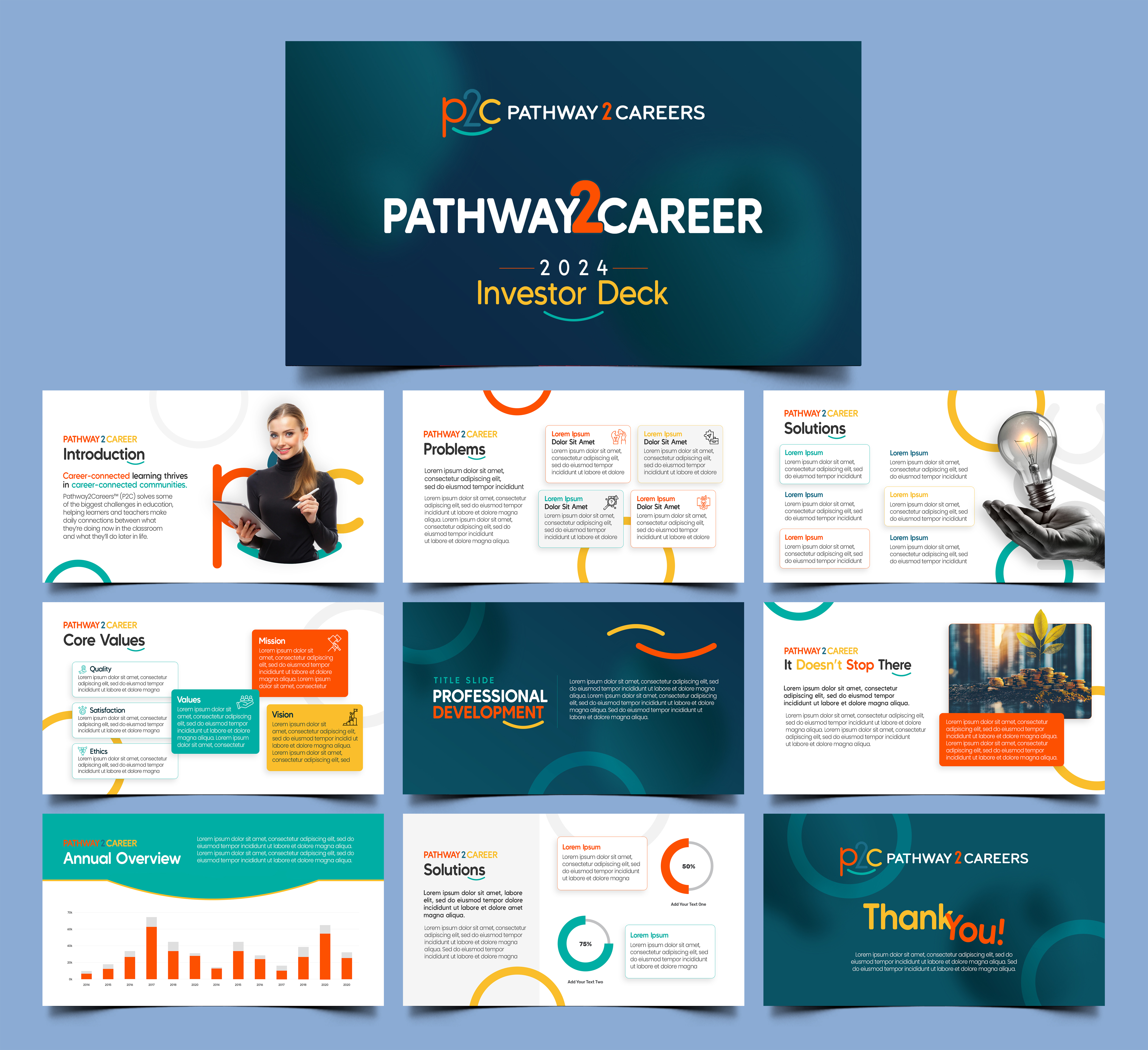 PowerPoint Design by Graphic Guy for NS4ED | Design #33903726
