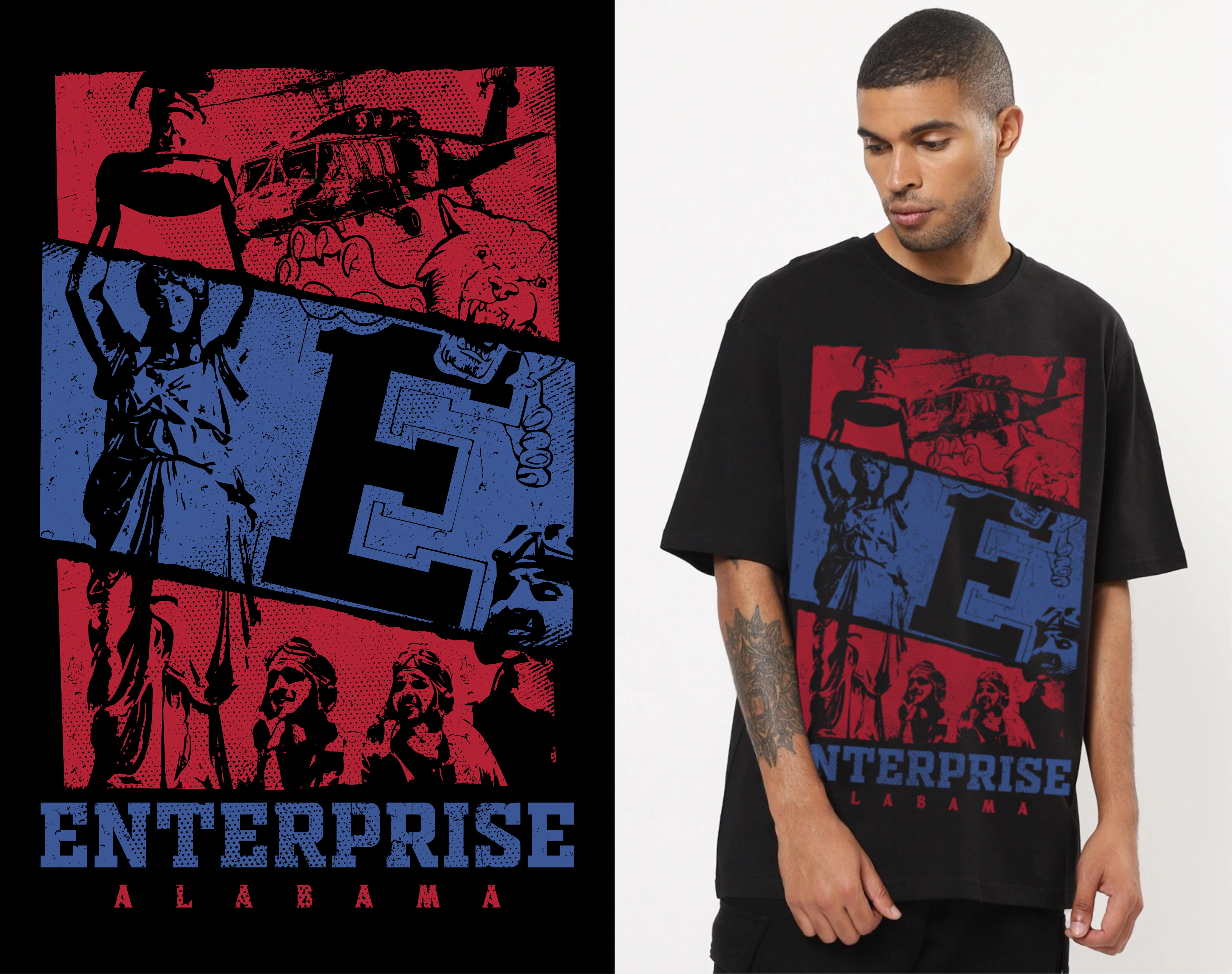 T-shirt Design by DoppelGanger Studio for this project | Design #33899077