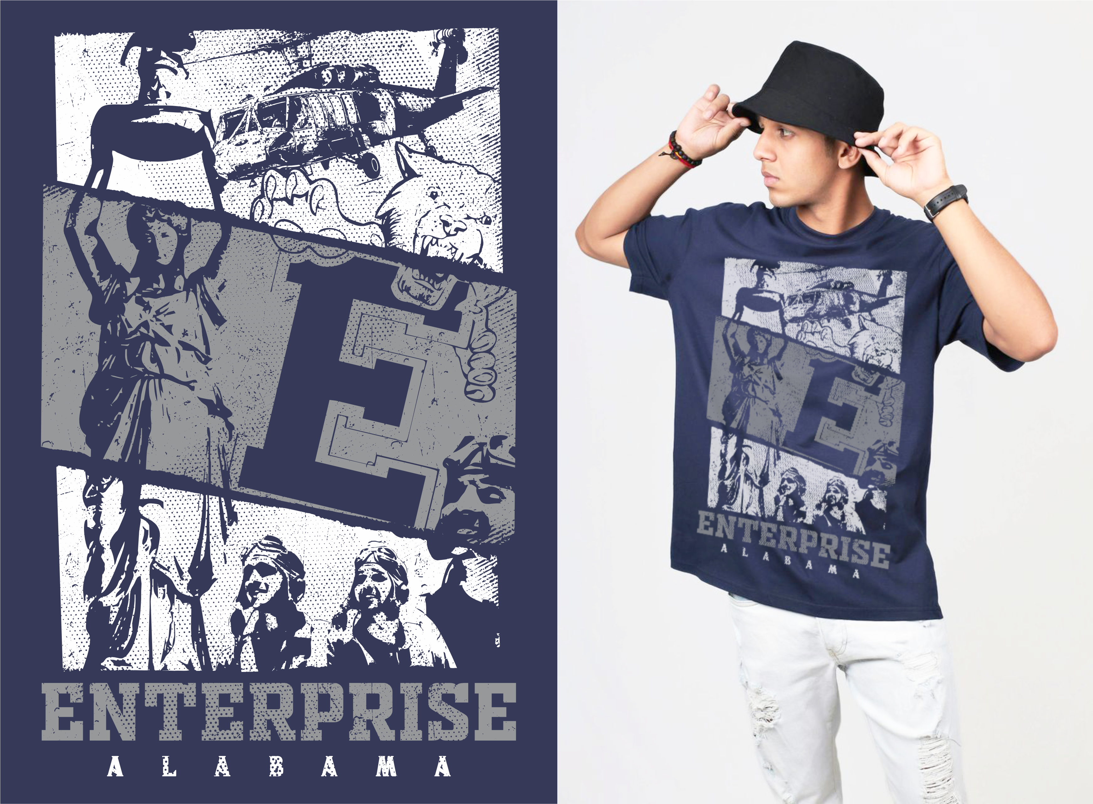T-shirt Design by DoppelGanger Studio for this project | Design: #33905546