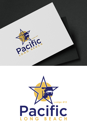 Logo-Design von Loknath für Pacific-Long Beach Lodge #13 | Design: #33931593