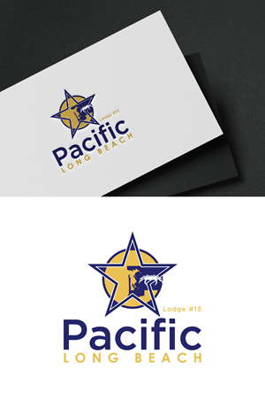 Logo Design by Loknath for Pacific-Long Beach Lodge #13 | Design: #33931594